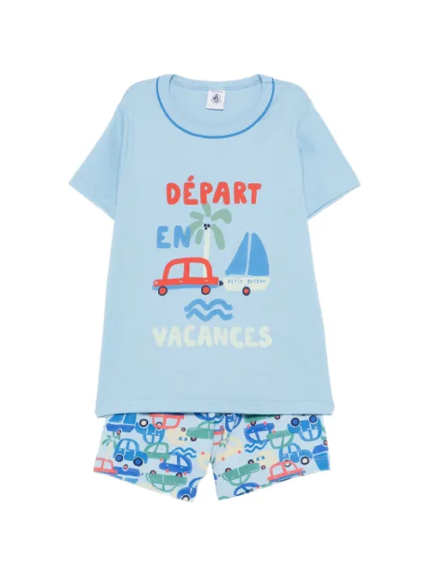Petit Bateau graphic-print pajamas
