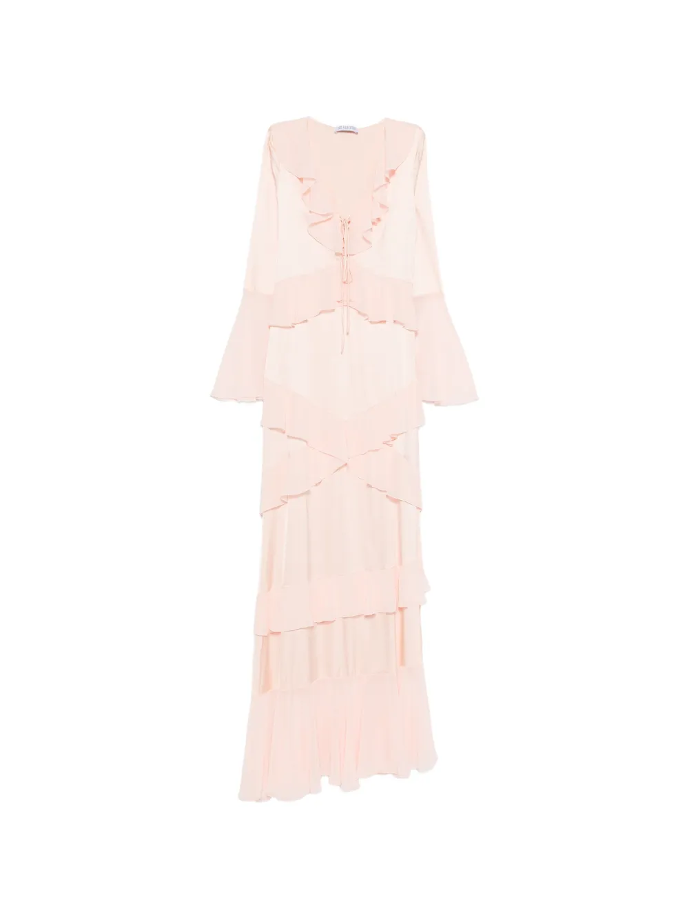 Les Filles d'Eva ruffled-details maxi dress - Rosa