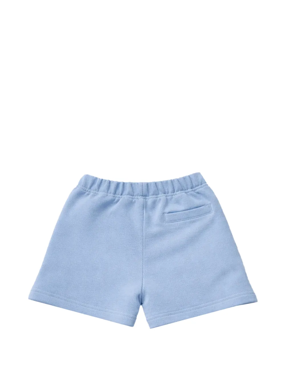 Palm Angels Kids Shorts met elastische taille Blauw