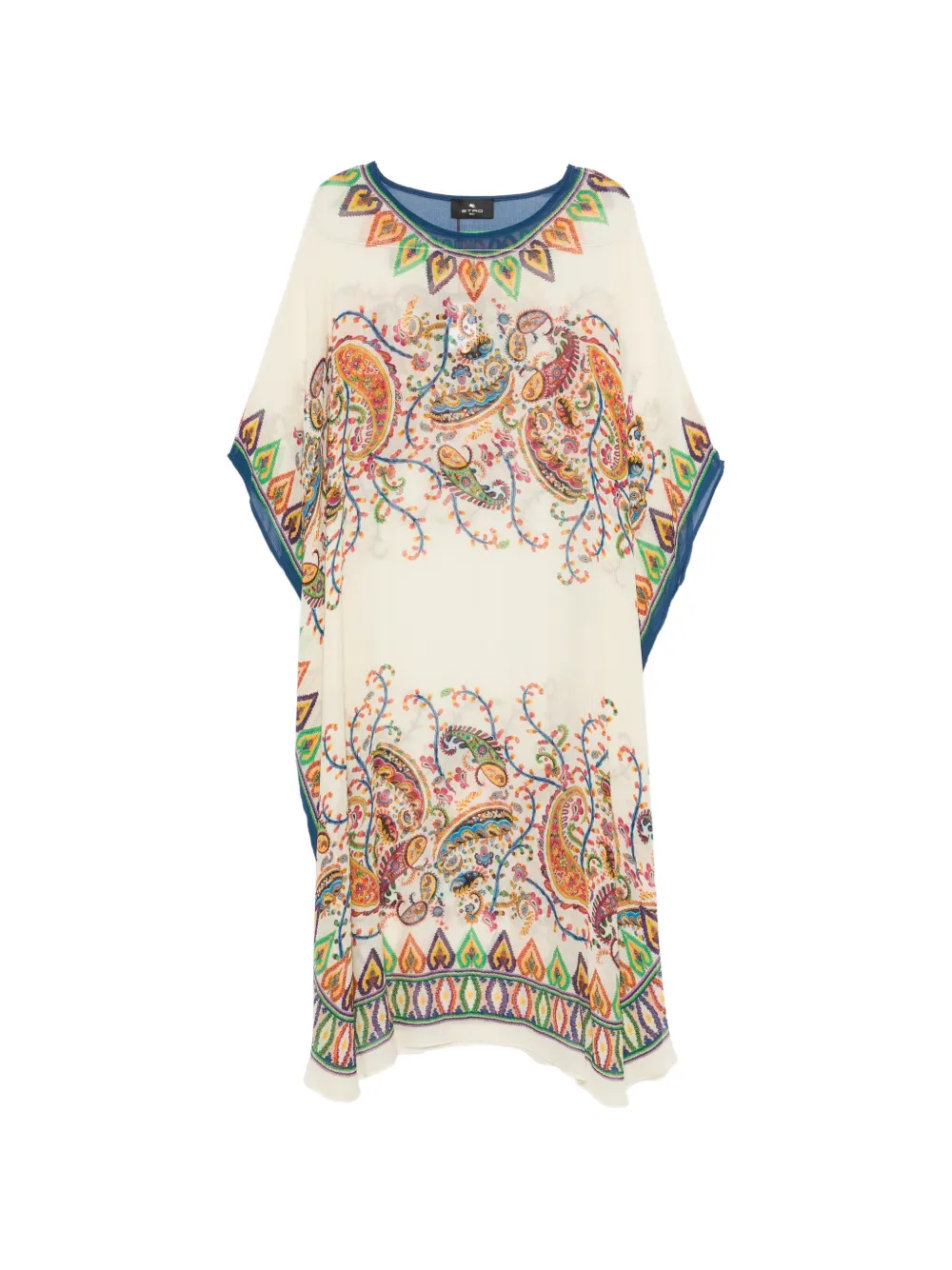 ETRO paisley-pattern midi dress - Toni neutri