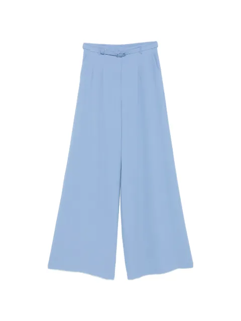 IMPERIAL belted pleated trousers