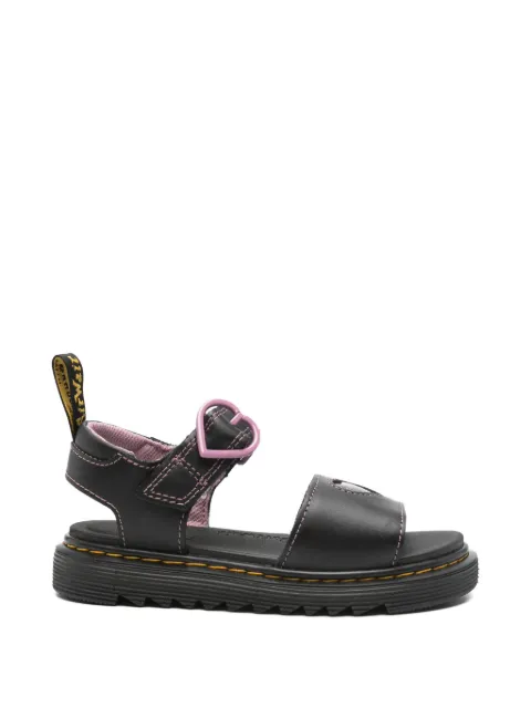 Dr. Martens Kids Marlowe Hearts II buckle-fastening sandals