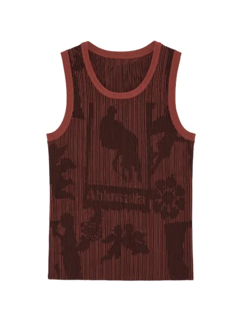 Ahluwalia graphic-print ribbed vest