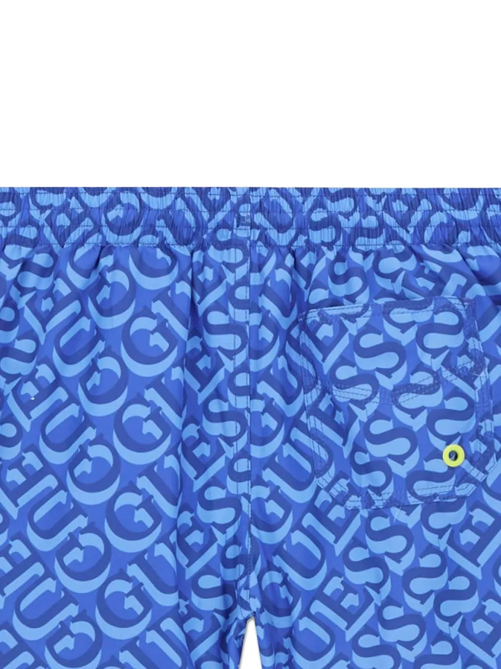 guess kids Zwembroek met logoprint Blauw