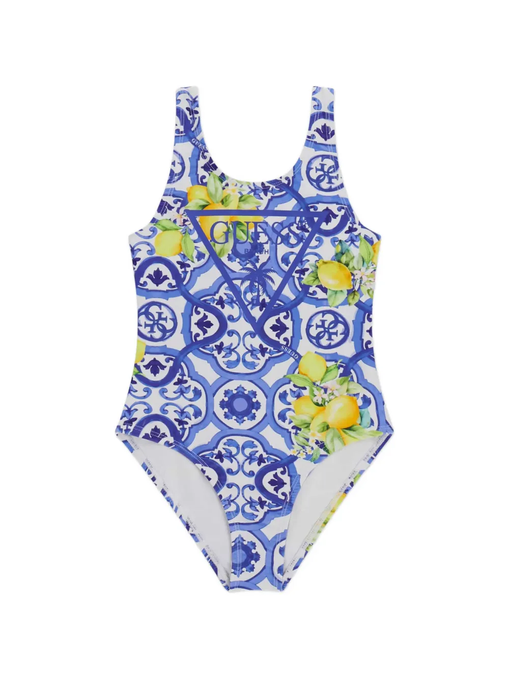 guess kids Amalfi Coast swimsuit - Blu