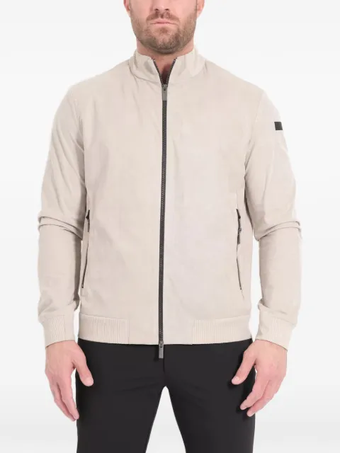 RRD zip rib-knit jacket