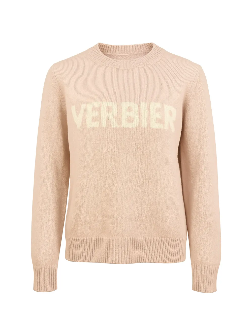 JURTA graphic crew-neck sweater - Rosa