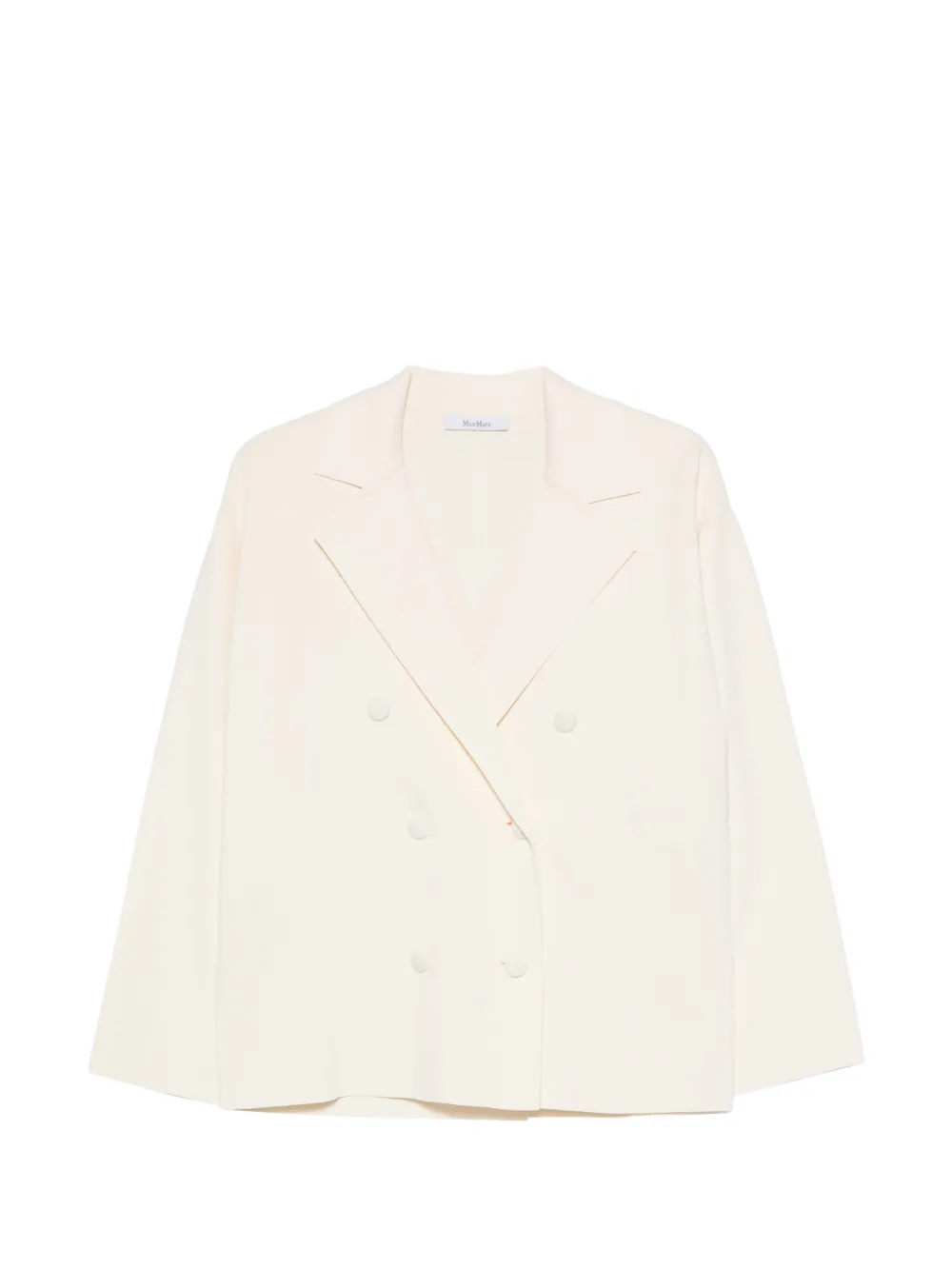 Max Mara double-breasted blazer - Toni neutri