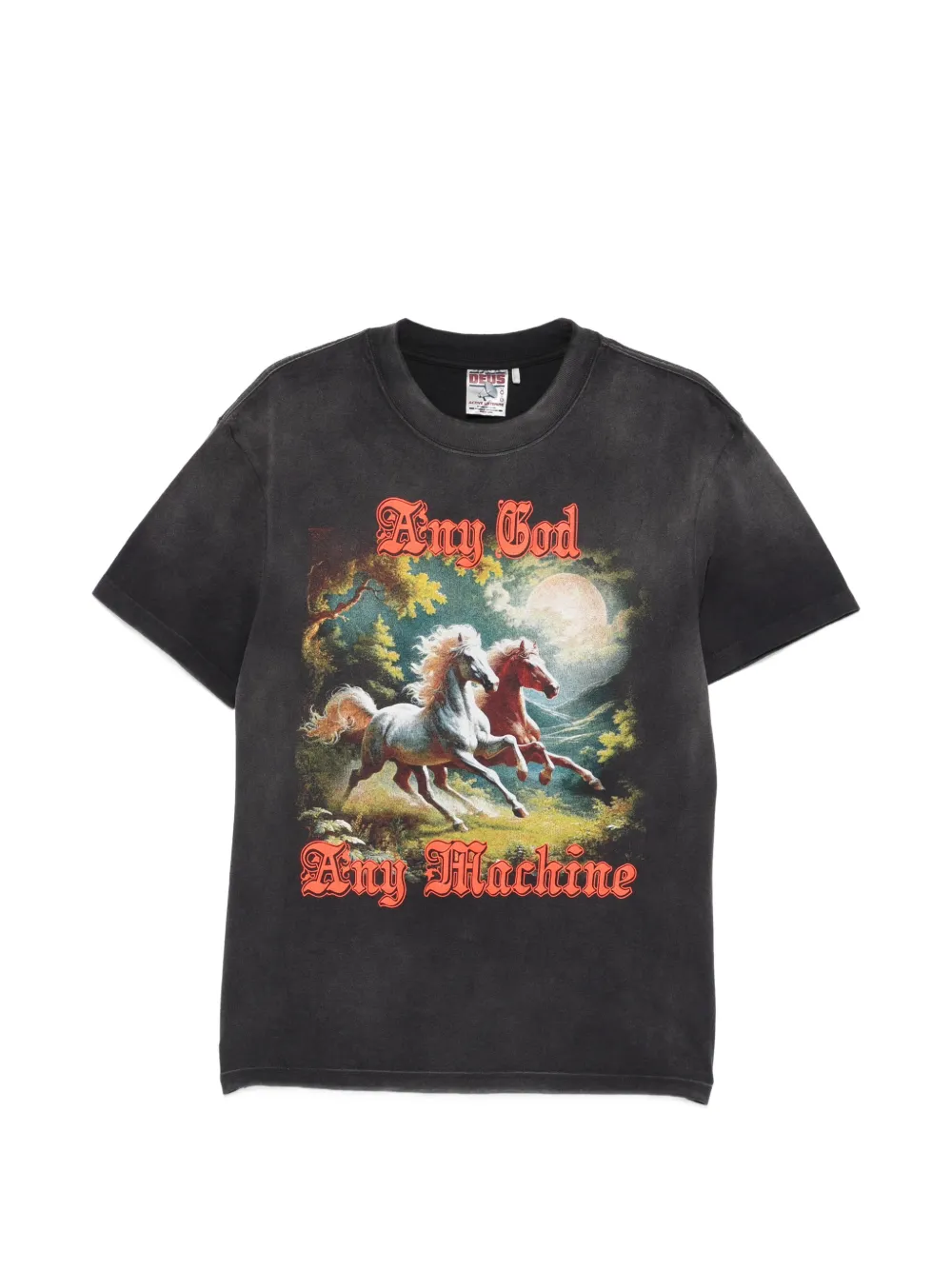 Deus Ex Machina graphic-print T-shirt - Nero