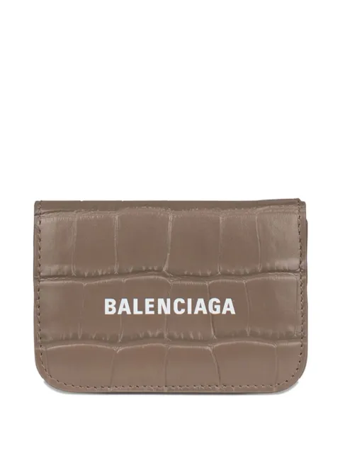 Balenciaga embossed wallet