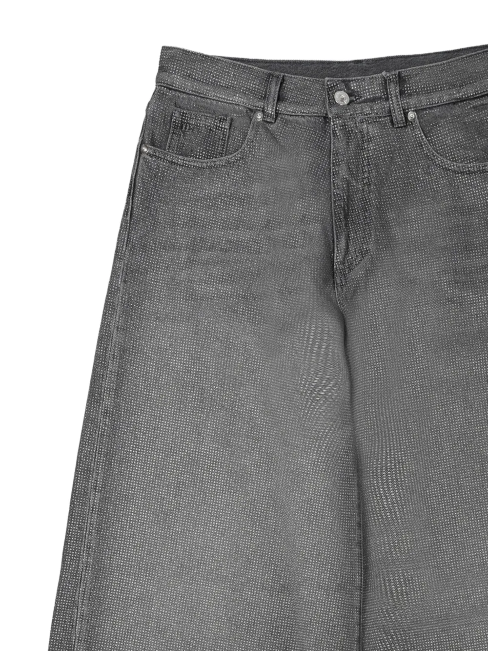 Nine In The Morning Jeans verfraaid met glitters Grijs