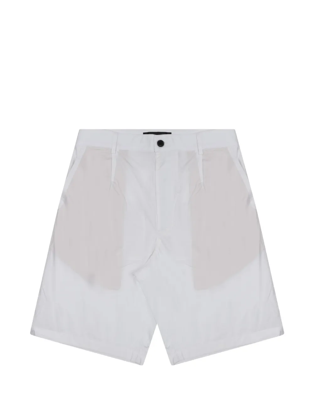 Department 5 Patrick pleated knee-length shorts - Bianco