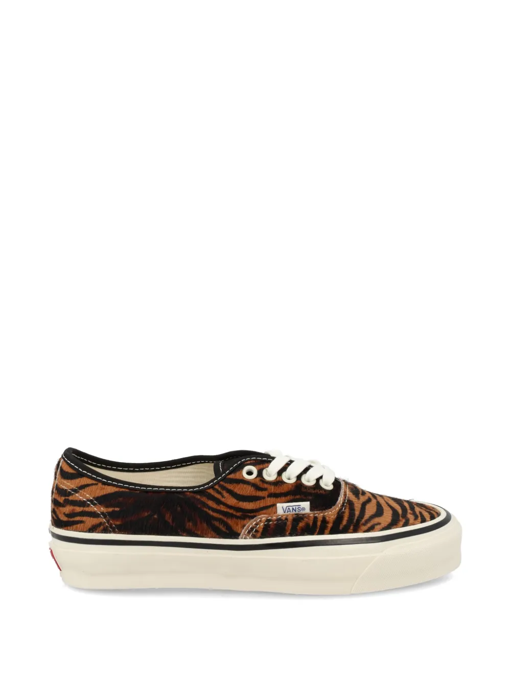 Vans Premium Authentic tiger-print sneakers - Marrone