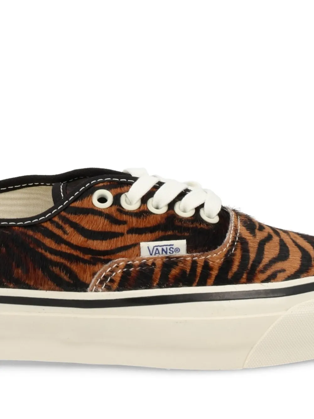 Vans Premium Authentic tiger-print sneakers Bruin