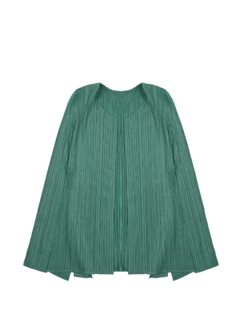Pleats Please Issey Miyake — pleated-design sweater