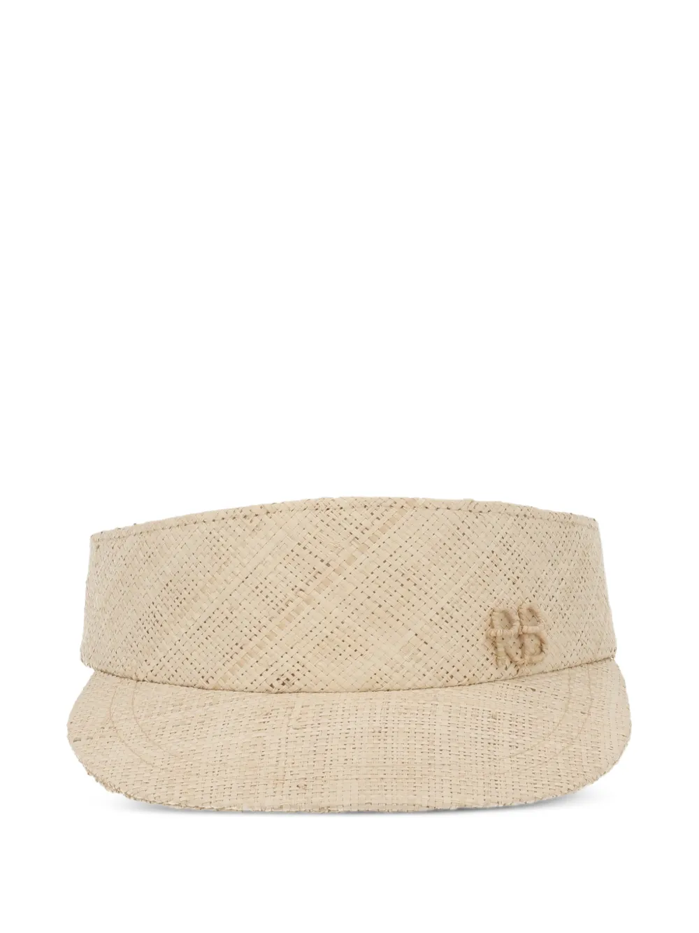 Ruslan Baginskiy woven logo-plaque visor - Toni neutri