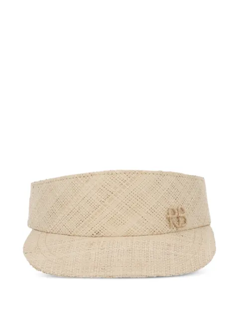 Ruslan Baginskiy woven logo-plaque visor