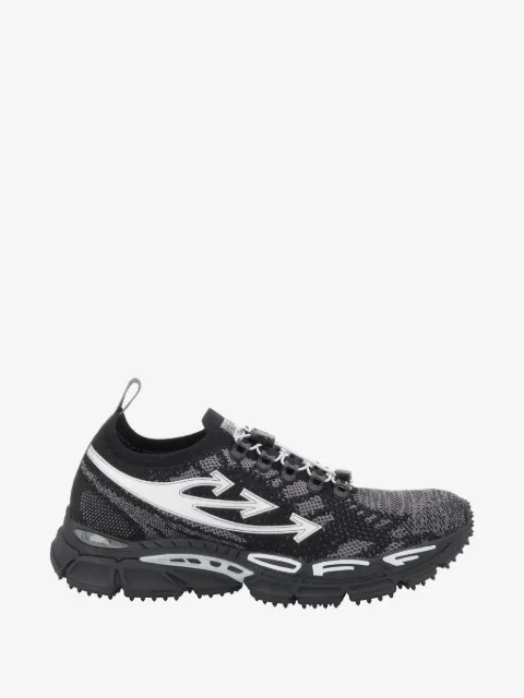 Off-White Be Right Back intarsia-knit sneakers