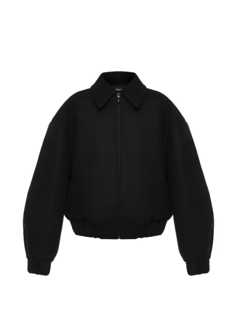 ANOUKI pearl-embellished bomber jacket