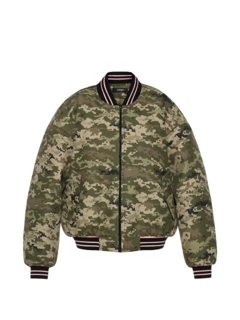 ANOUKI camouflage-print bomber jacket
