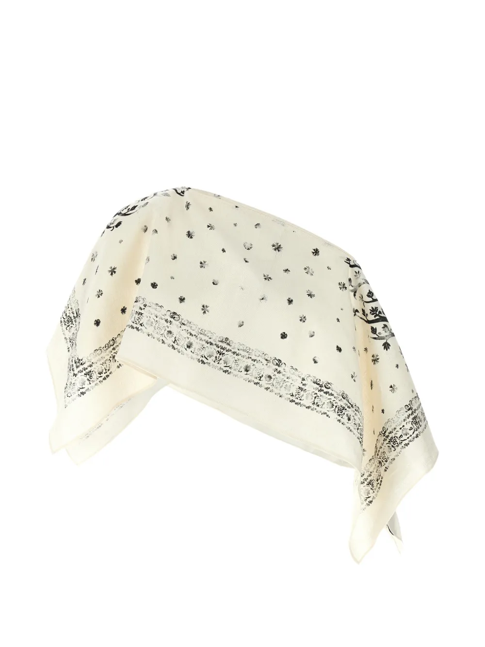 Alberta Ferretti linen top - Toni neutri