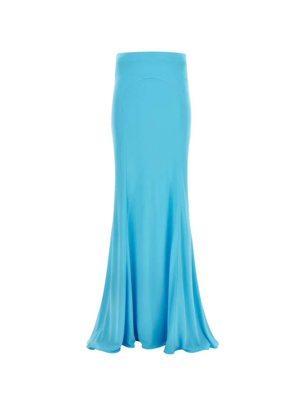Tom Ford Cut-out Train Skirt In Blue