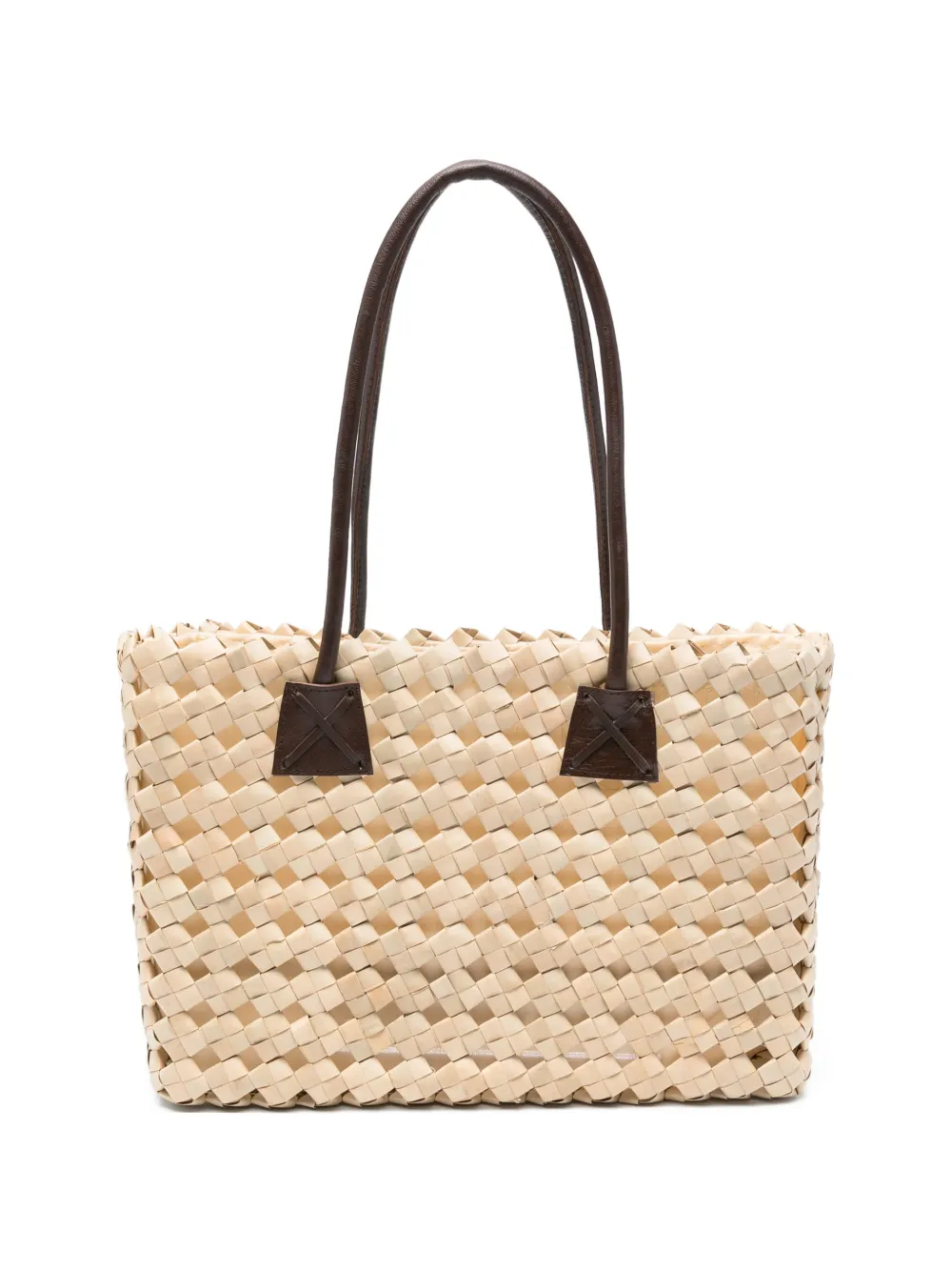 Niu Borsa tote Intrecciato - Toni neutri