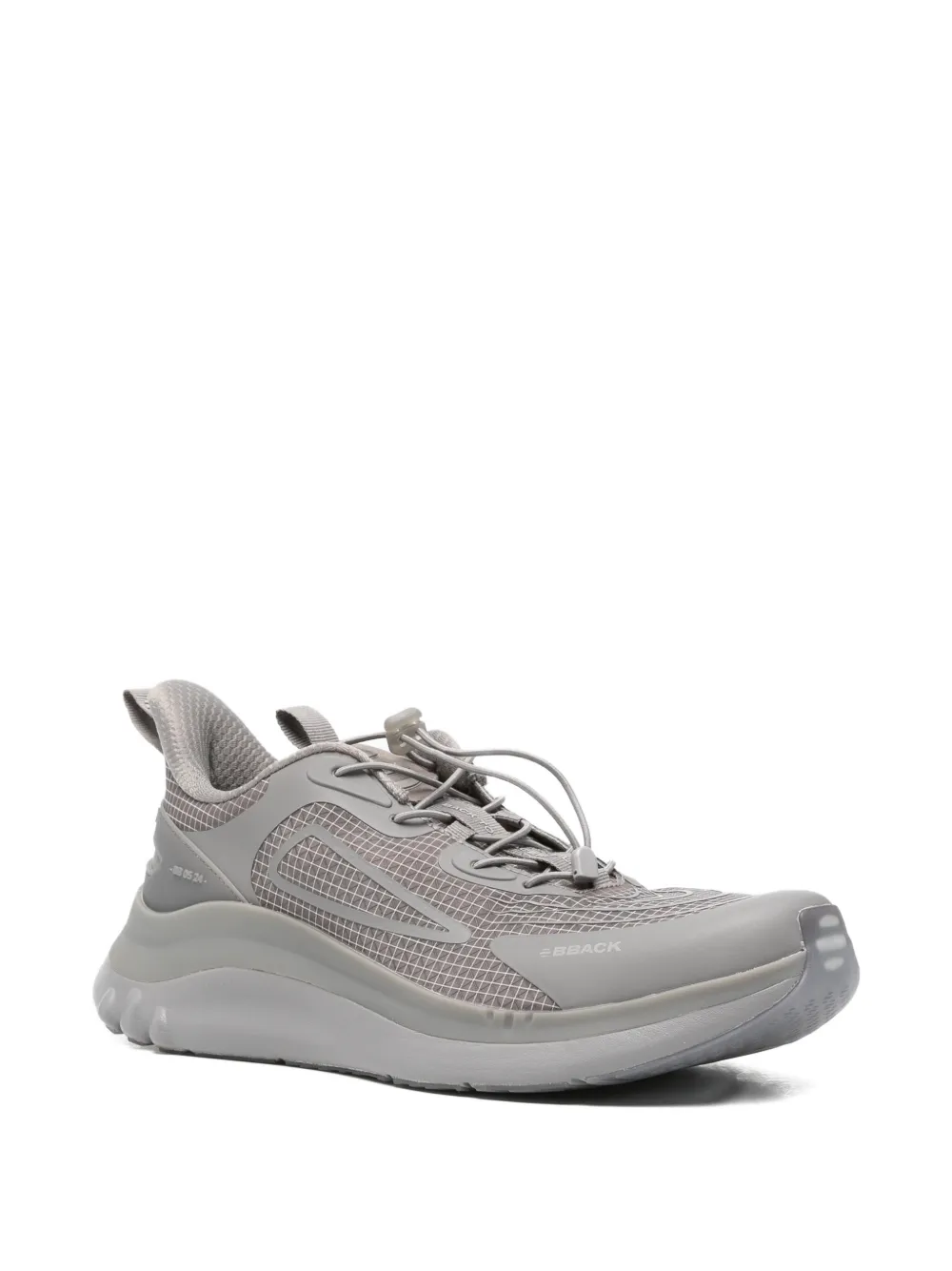 BBACK grid-pattern toggle-fastening sneakers | Tenis bajos | Image 2