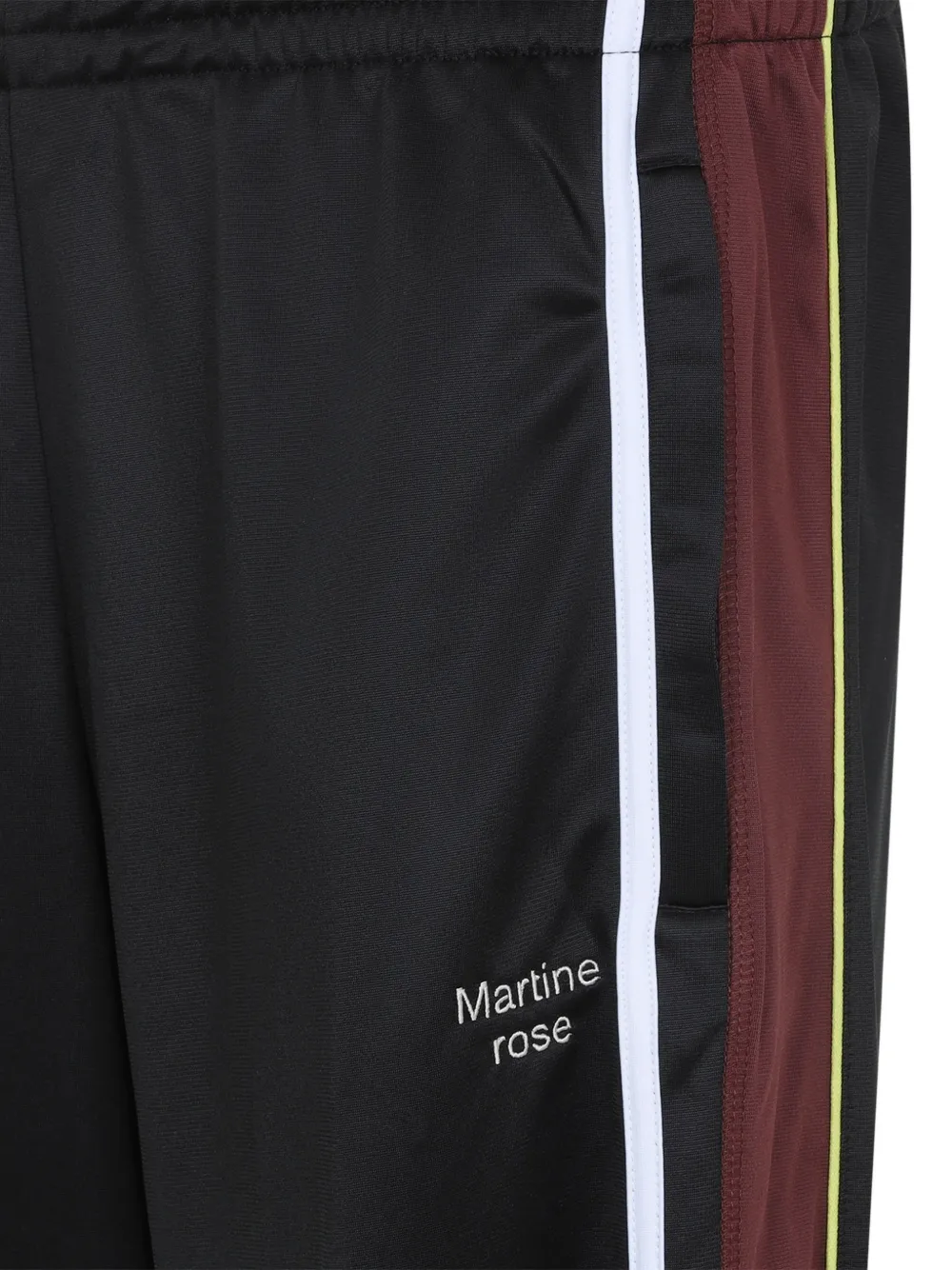 Martine Rose Broek met zijstreep Zwart