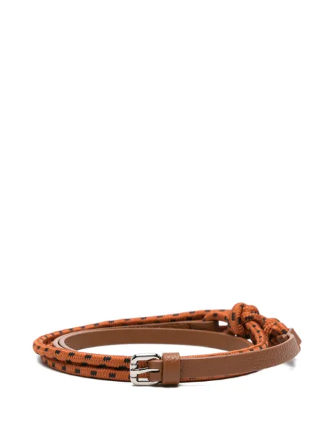 Plan C rope-detail belt