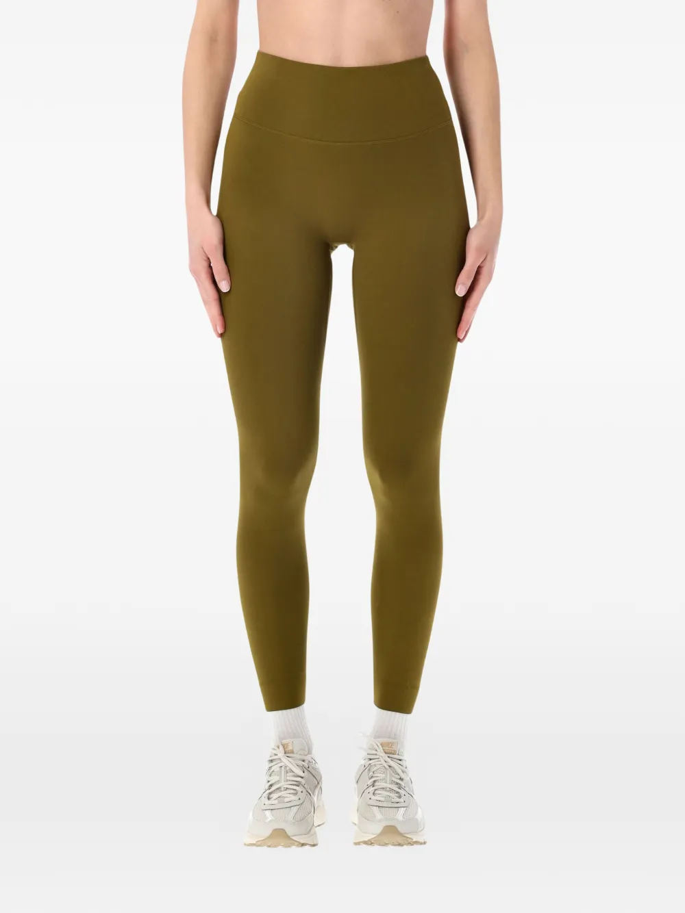 Nike Zenvy logo leggings - Grün