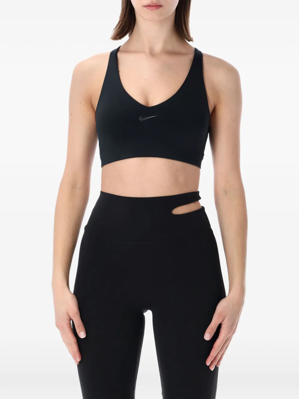 Nike Universa padded sport bra - Schwarz