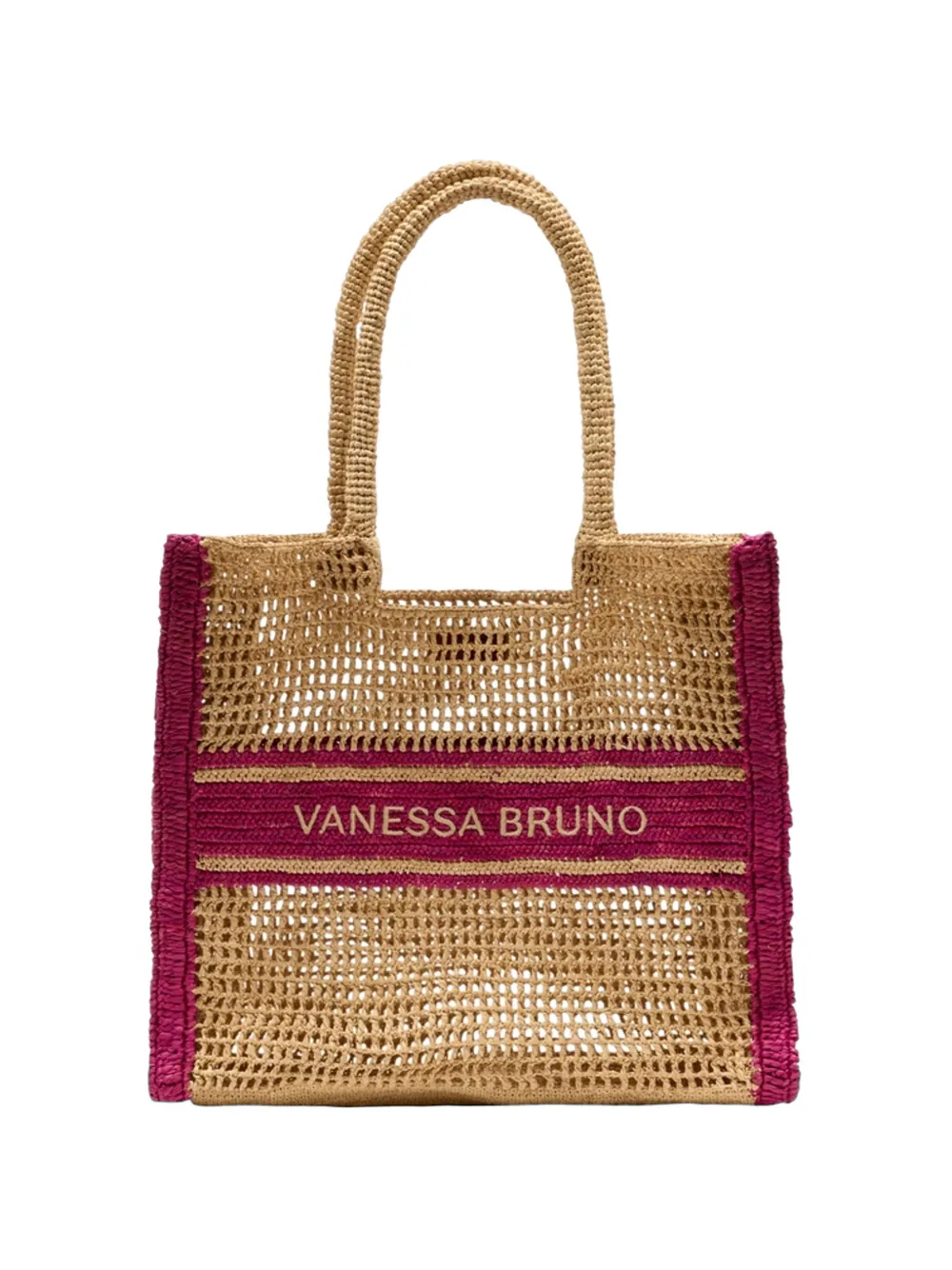 Vanessa Bruno Two Handles Shopper Bag In Neutral