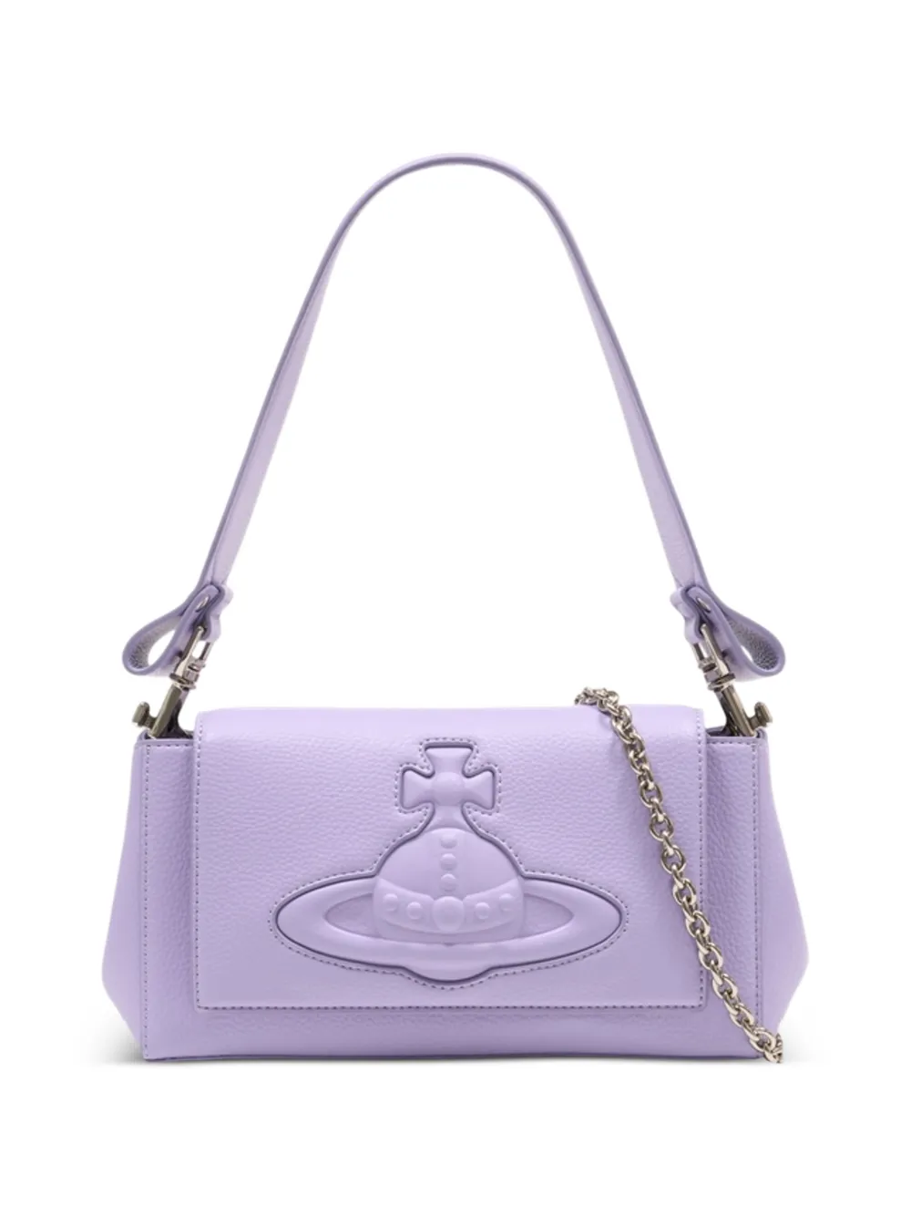 Vivienne Westwood medium Hazel orb-motif shoulder bag - Viola