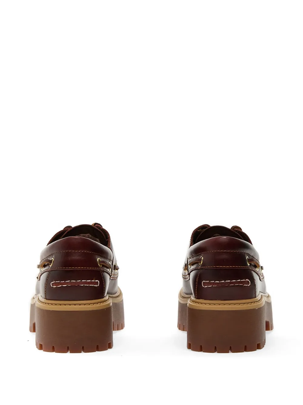 Timberland lace-up platform boat shoes Bruin