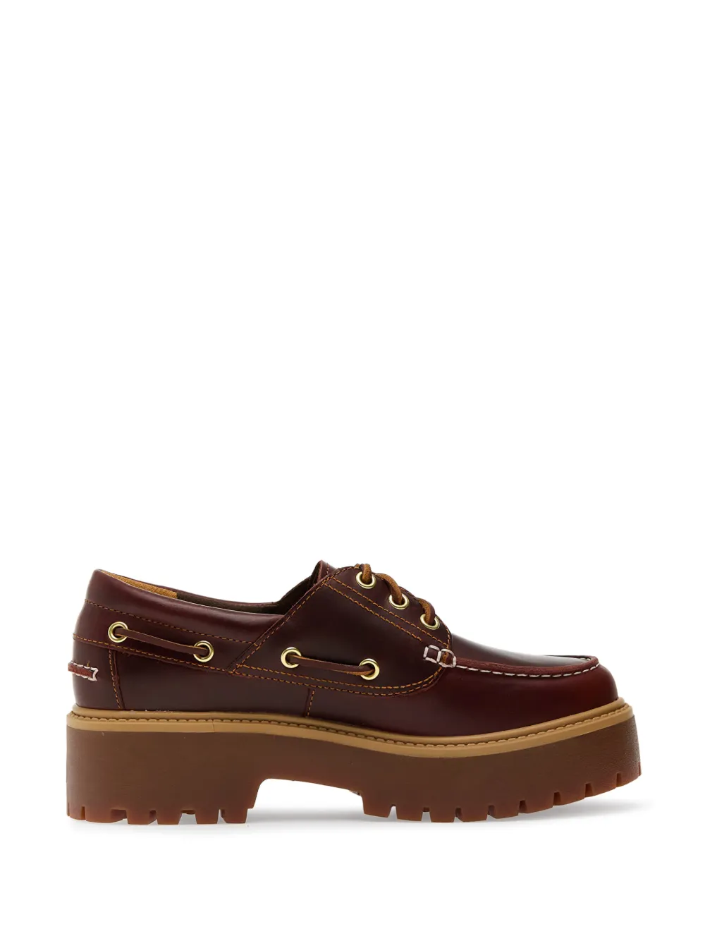 Timberland lace-up platform boat shoes Bruin