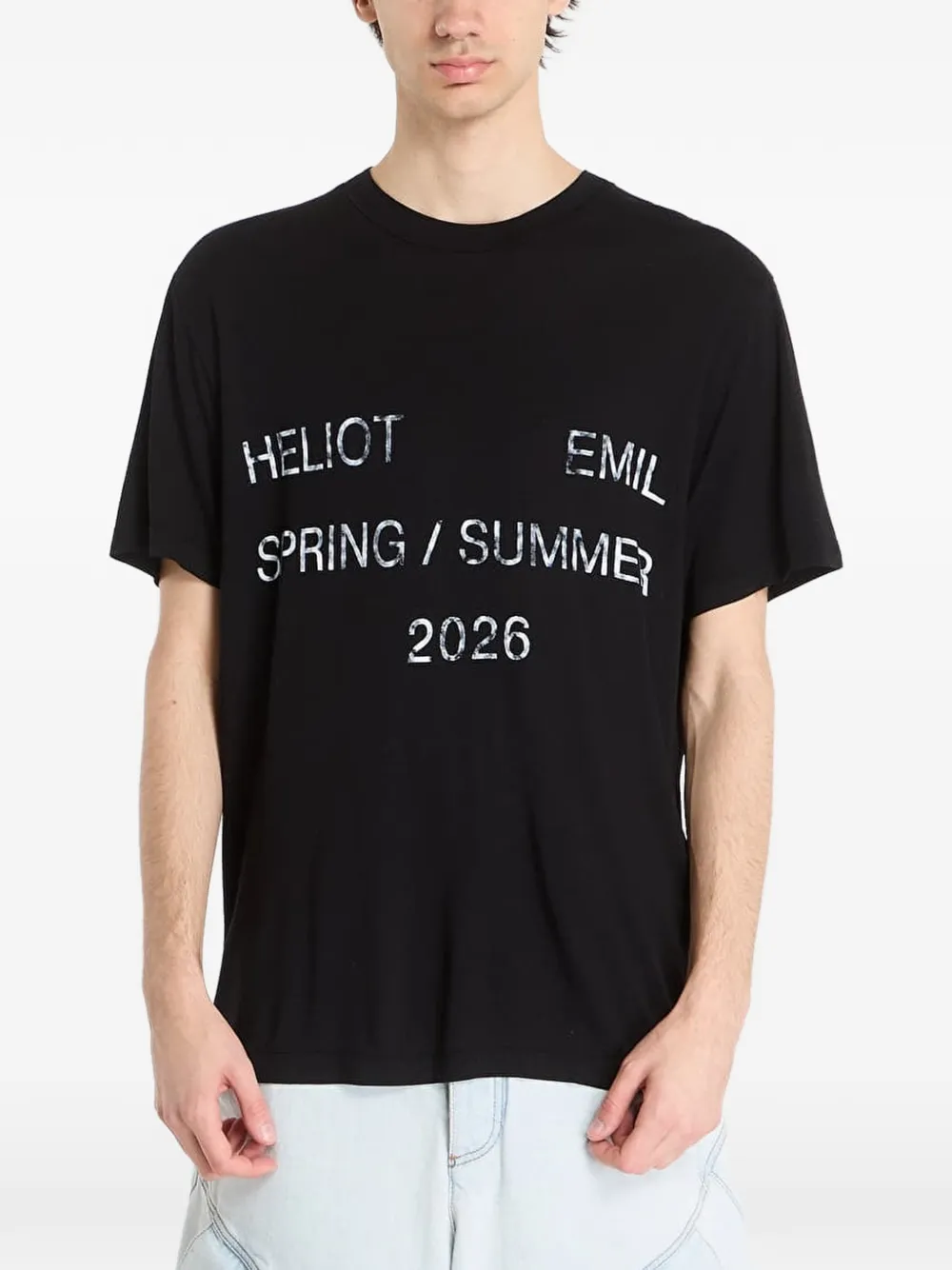 HELIOT EMIL short-sleeve T-shirt - Nero
