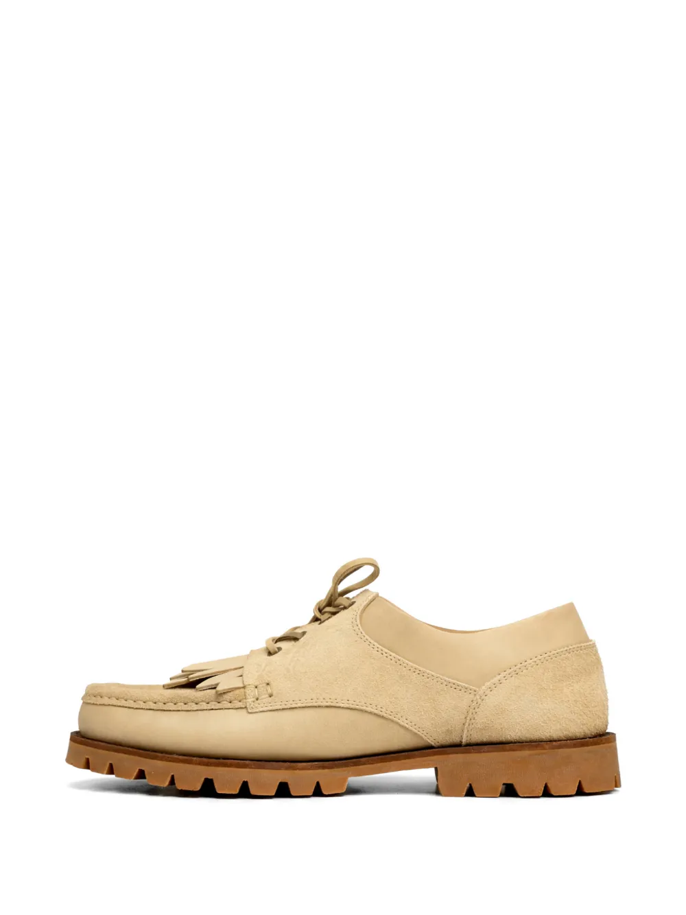 Paraboot Derby schoenen met franje Beige