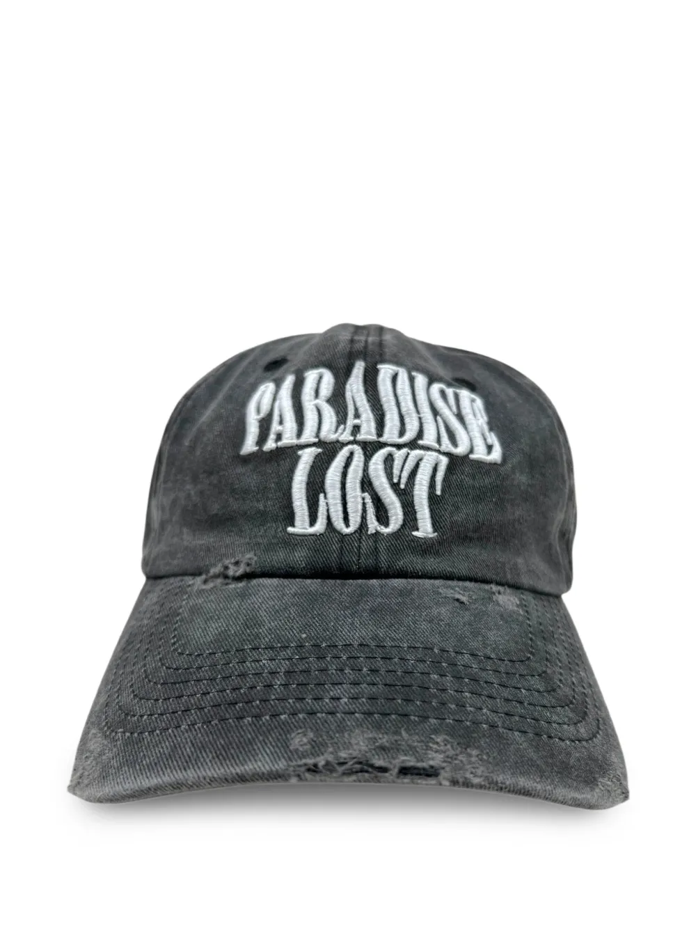 Alchemist embroidered faded paradise lost hat - Grigio