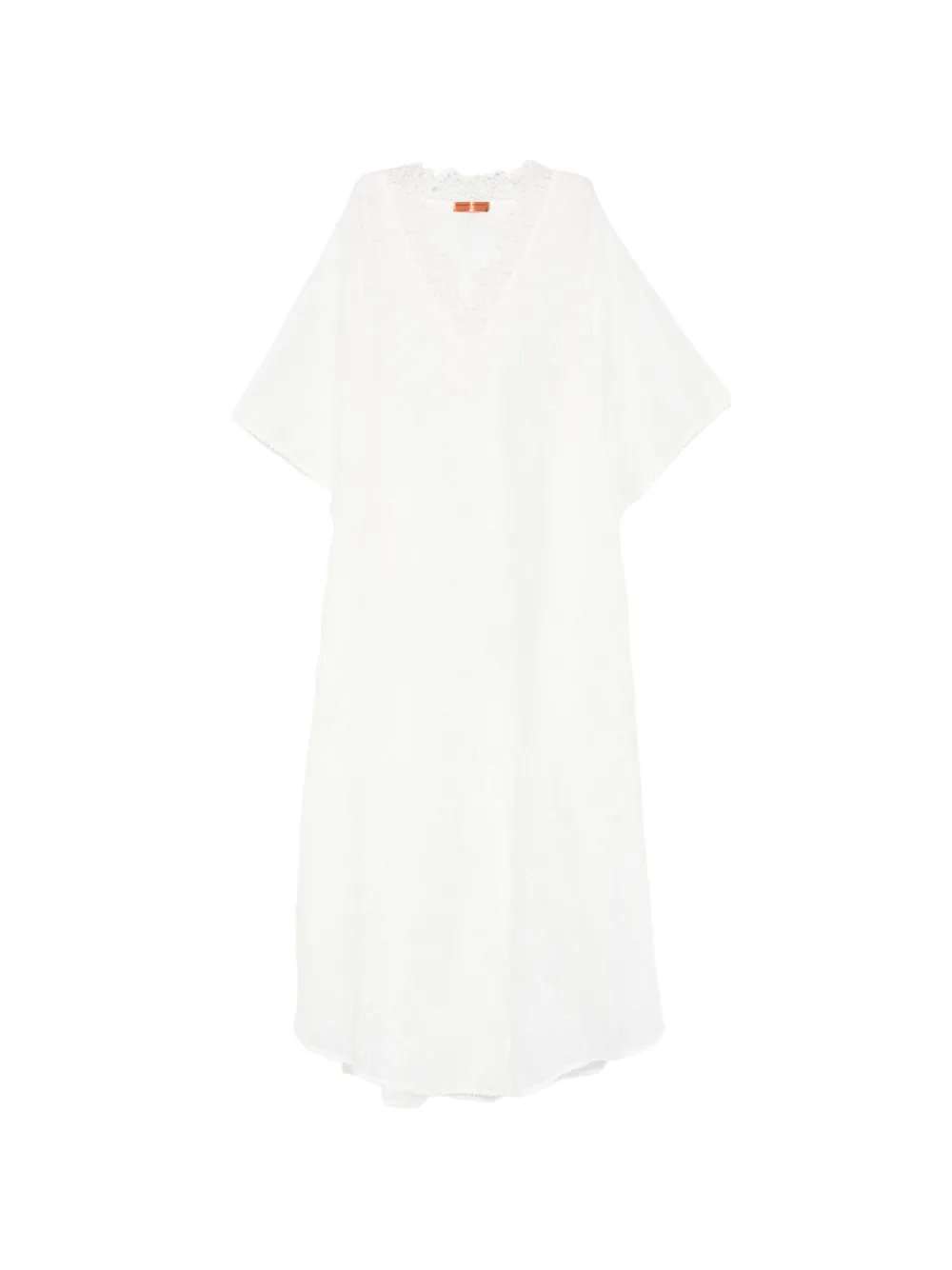 Ermanno Scervino V-neck kaftan - Bianco