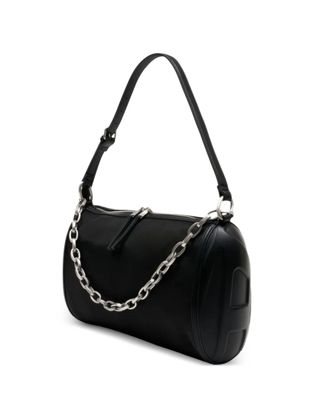 Diesel Load-D schoudertas met ketting Zwart