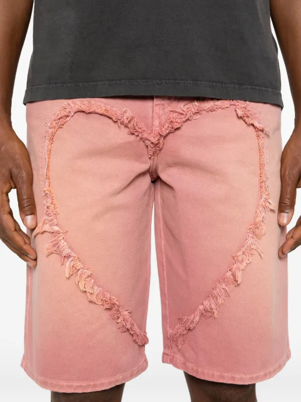 CARNE BOLLENTE ハートモチーフ ショートパンツ | ピンク | FARFETCH JP