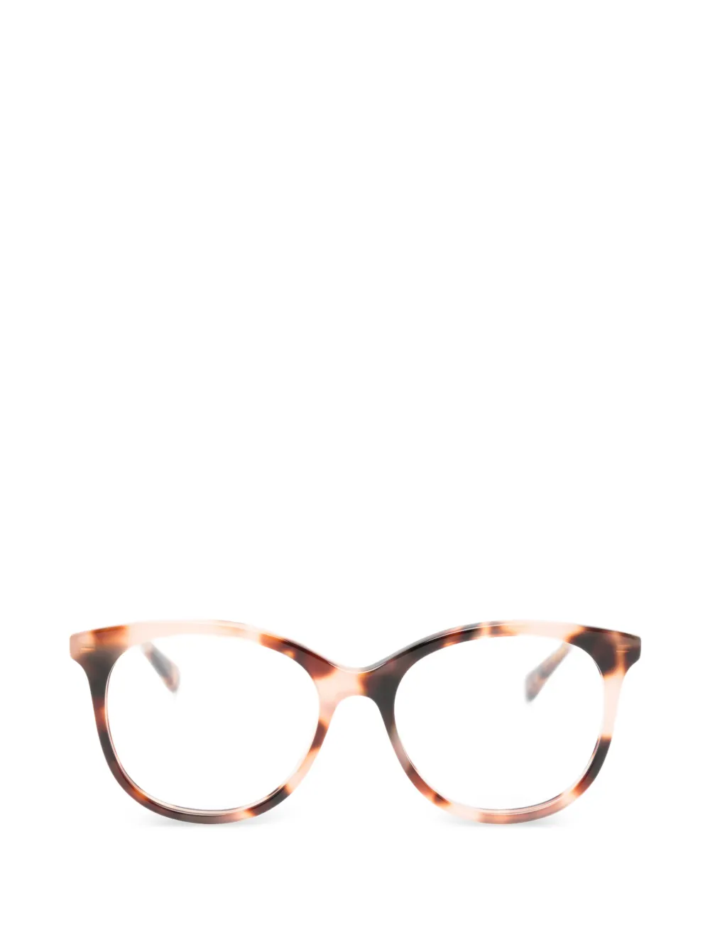 Chloé Kids tortoiseshell-effect cat-eye glasses - Nude