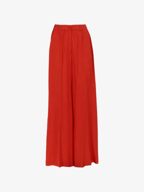 Nude Pantaloni a palazzo con vita elasticizzata