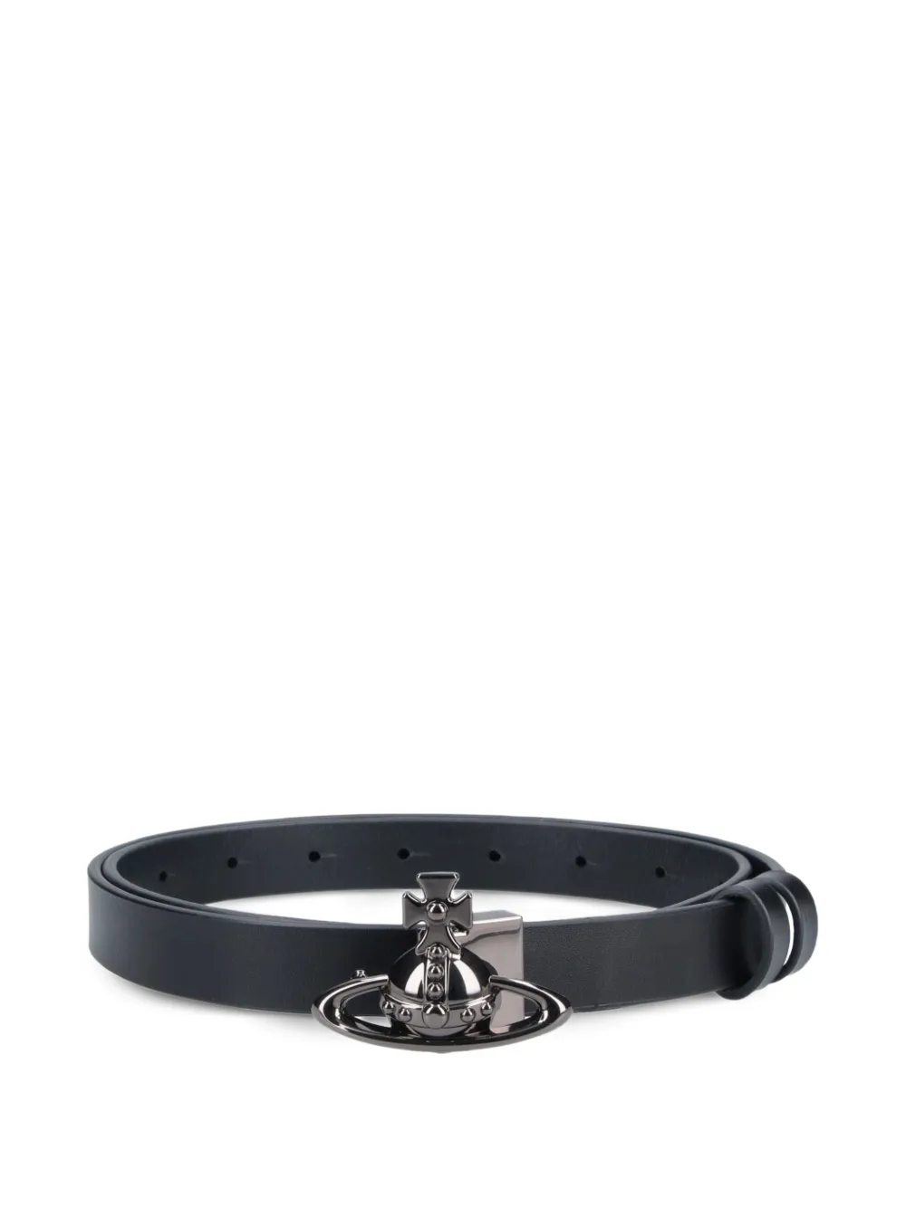 Vivienne Westwood Orb-buckle belt - Black