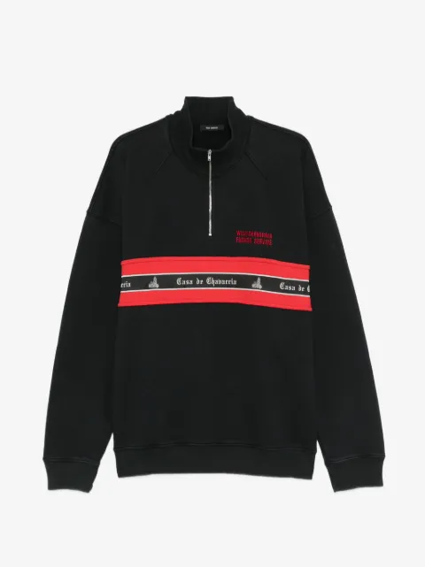 Willy Chavarria mock-neck sweatshirt