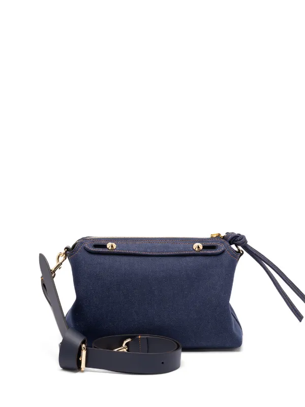 FENDI バイザウェイショルダーバッグ FENDI バイザウェイ ショルダーバッグ M | ブルー | FARFETCH JP