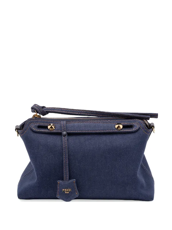 FENDI バイザウェイ ショルダーバッグ M | ブルー | FARFETCH JP