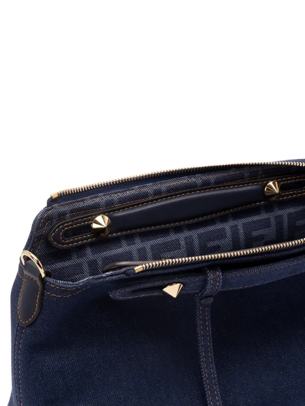 FENDI バイザウェイ ショルダーバッグ M | ブルー | FARFETCH JP