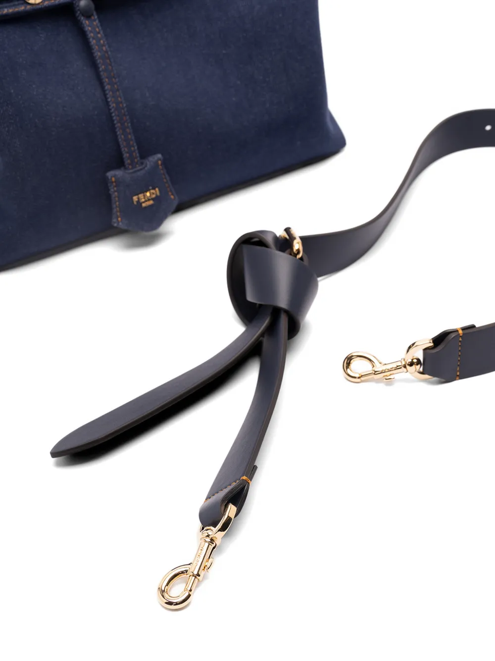 FENDI バイザウェイ ショルダーバッグ M | ブルー | FARFETCH JP